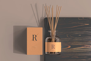 Incense Air Freshener Mockups