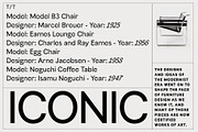 Serious Sans - Modern Typeface, a Sans Serif Font by Tropical Type (Thumbnail 13 of 13)