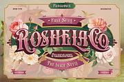 Fragrance, a Serif Font by Burntilldead (Thumbnail 5 of 14)