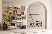 24 Vintage Frame Mockup Bundle, a Household Mockup by Mockup Art Atelier (Thumbnail 15 of 28)