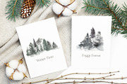 Watercolor Forest Collection, a Texture Illustration by MayaNavits (Thumbnail 6 of 10)