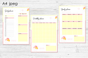 Digital Planner Templates, a Stationery Template by kh_cat (Thumbnail 2 of 2)