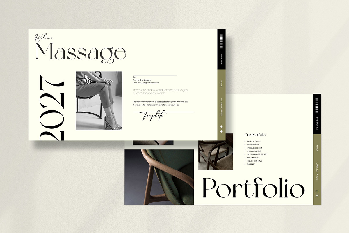 Portfolio Presentation Template, a Presentation Template by Creative-Work (Photo 8 of 10)