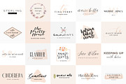 SALE! Feminine Logo Bundle Set, a Branding & Logo Template by With Love Ethel (Thumbnail 3 of 5)