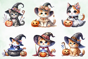 Halloween Baby Magic Cats, an Illustration by Creative Art (Thumbnail 2 of 4)