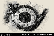 Clocks & Watches Distressed Overlays, an Illustration by ephemoire (Thumbnail 6 of 9)