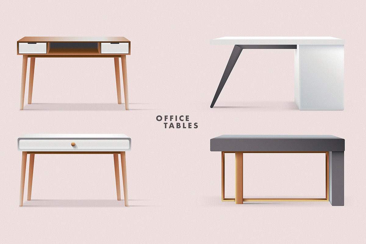 3D Workspace Scene Creator, an Object Graphic by Polar Vectors (Photo 3 of 9)