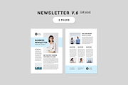 Newsletter Bundle | MS Word & Indd, a Magazine Template by Leaflove (Thumbnail 7 of 10)