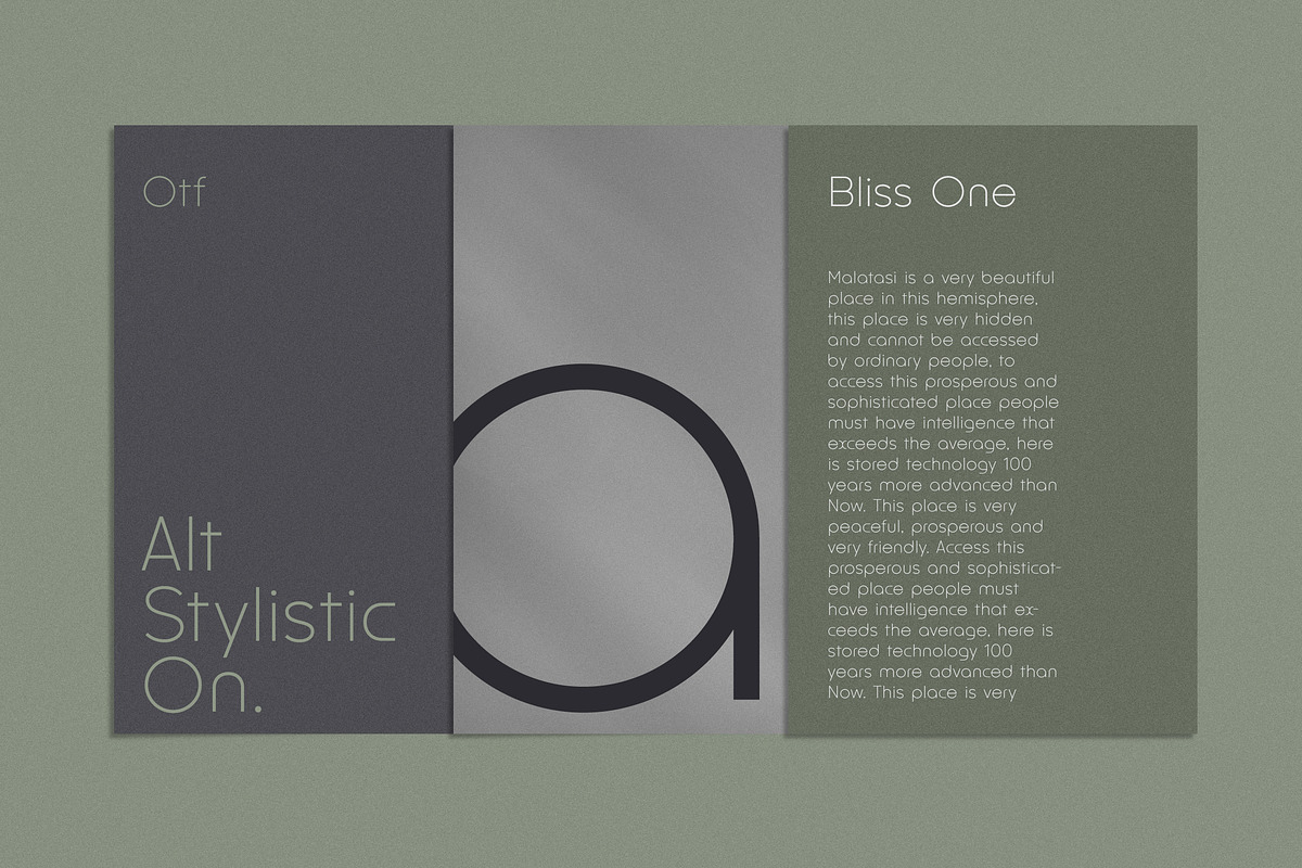 Balistine, a Sans Serif Font by OWL KING