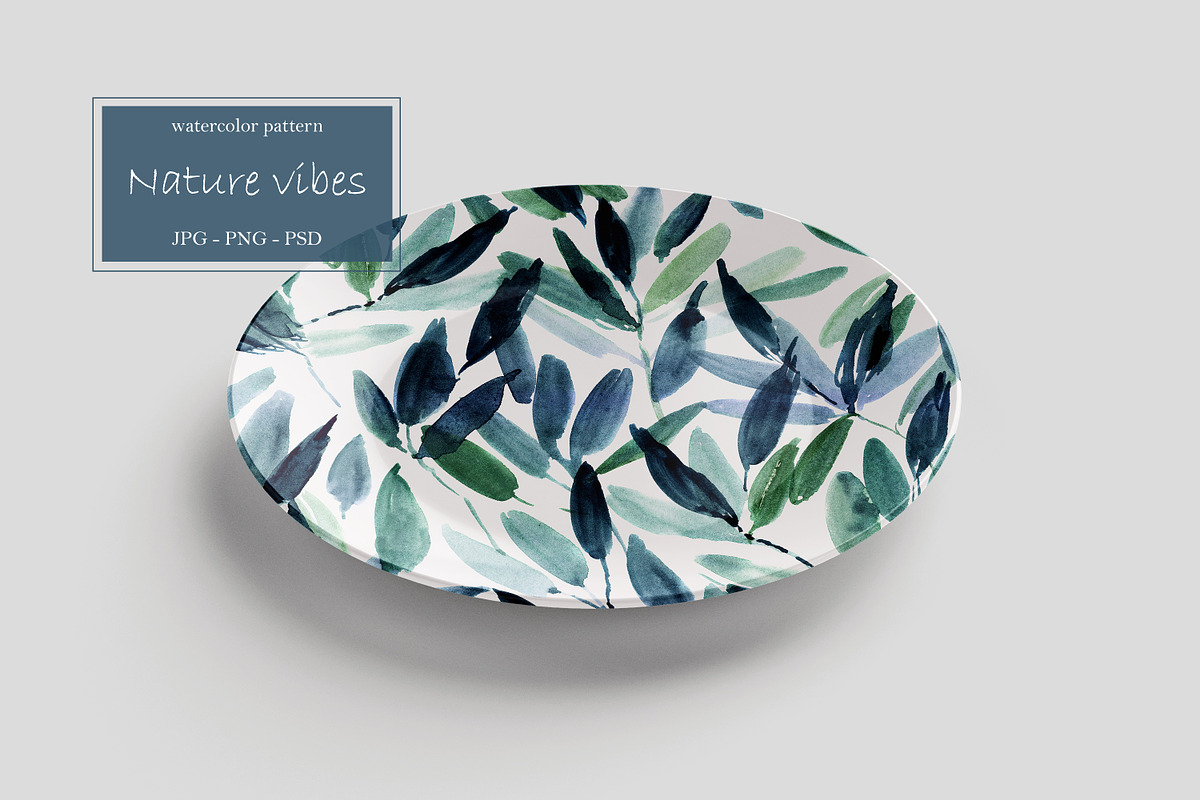 Nature vibes - seamless pattern, a Pattern Graphic by Katerina Tova (Photo 11 of 16)