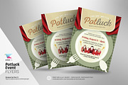 Potluck Event Flyer Template, a Flyer Template by kinzi21 (Thumbnail 4 of 4)