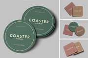 Realistic Coaster Mockup PSD, a Cups & Container Mockup by MA-KING_ART (Thumbnail 1 of 5)