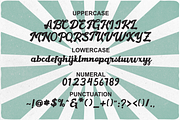 Gantry - Retro Font, a Script Font by BearyType Studio (Thumbnail 8 of 9)