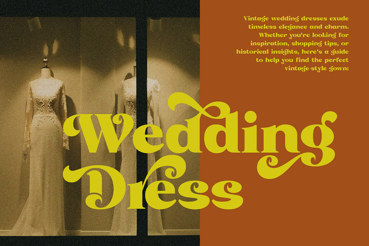 Ramolia Vintage Display Font, a Serif Font by RantautypeStudio (Photo 9 of 17)