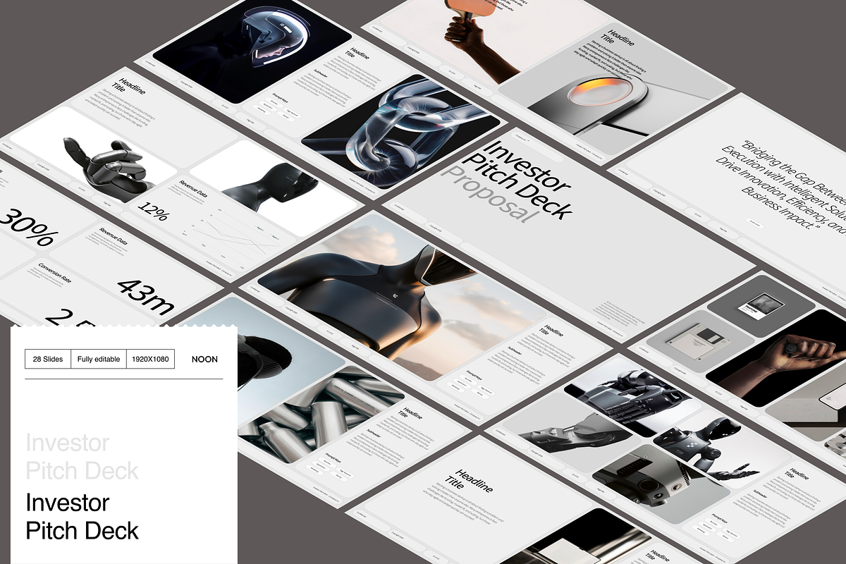 Creative Pitch Deck Presentation