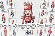 Christmas Nutcracker PNG Clipart, an Illustration by Moon Studio (Thumbnail 1 of 13)