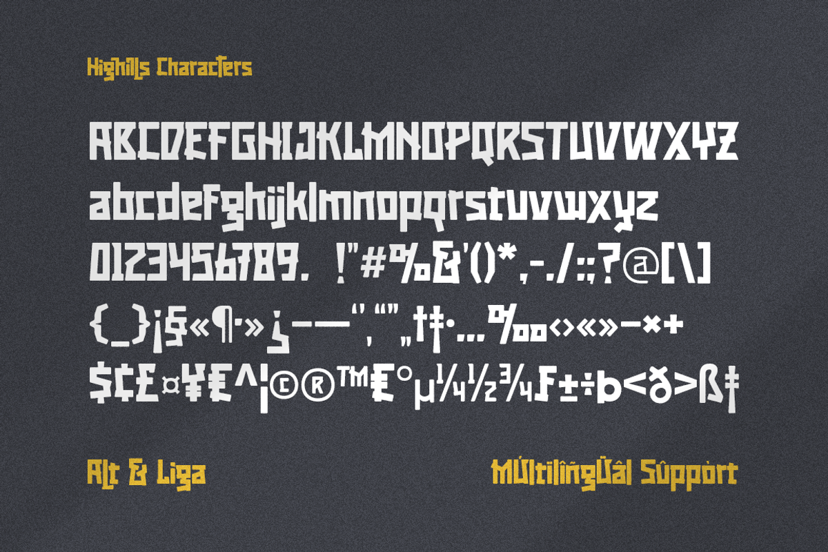 Highills Font, a Sans Serif Font by Grontype (Photo 9 of 10)