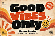 Bigvora Display, a Script Font by Wow Magic (Thumbnail 3 of 5)