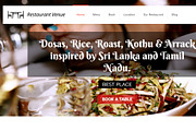 Restaurant Venue, a WordPress Template by WPICODE (Thumbnail 2 of 8)