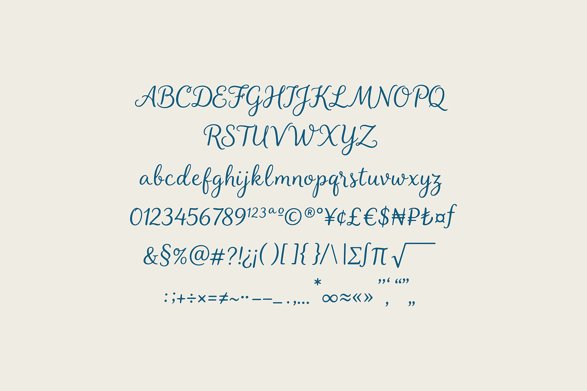 Wisteria Curls | Romantic Script, a Script Font by gafaroff studio (Photo 6 of 6)