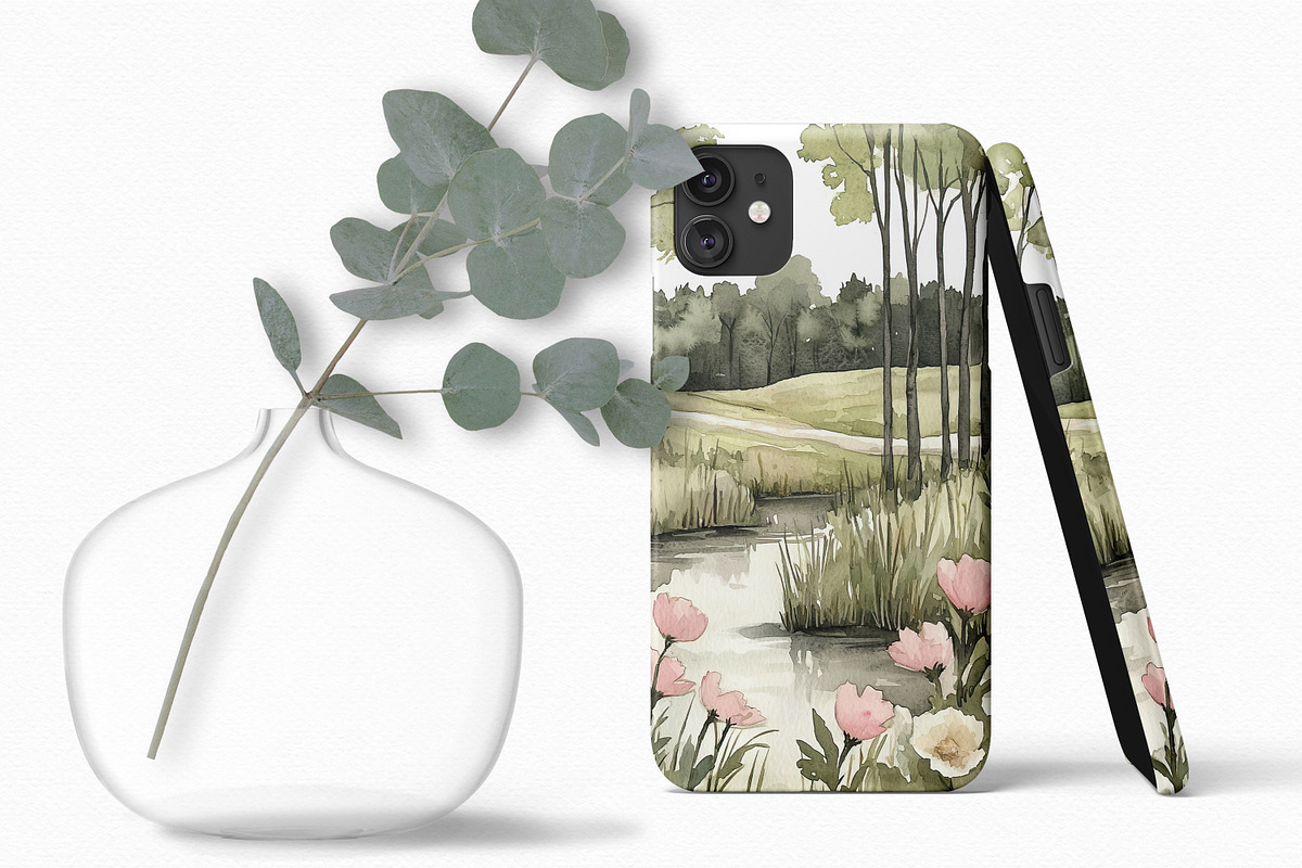 Springtime Serenity, a Decorative Illustration by rileyBgraphics (Photo 6 of 7)