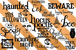 Halloween Photoshop Brush Pack