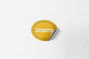 Round Sticker Mockups, a Packaging Mockup by MahmoudWally (Thumbnail 7 of 7)