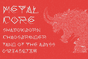ND Godwave Chaotic Experimental, a Handwritten Font by Nouric Design (Thumbnail 2 of 5)