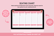 Wedding Planner Spreadsheet, a Templates & Theme by SunshineStudioBoutique (Thumbnail 7 of 10)