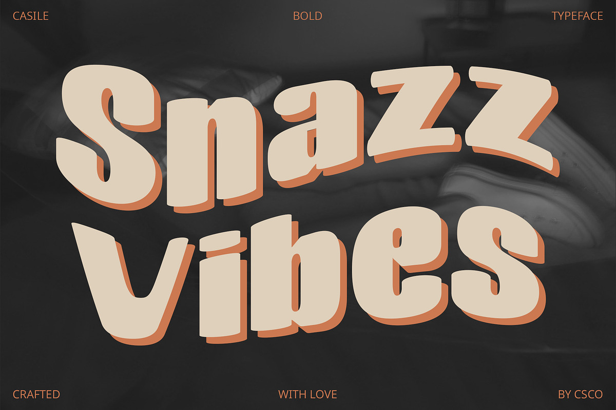 Casile – Bold Font, a Sans Serif Font by Craft Supply Co. (Photo 4 of 8)