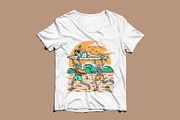 having fun on the beach, a Person Illustration by gunaonedesign (Thumbnail 4 of 6)
