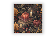 Sweet Autumn Digital Paper Pack, a Pattern Graphic by FloridPrintables (Thumbnail 6 of 8)