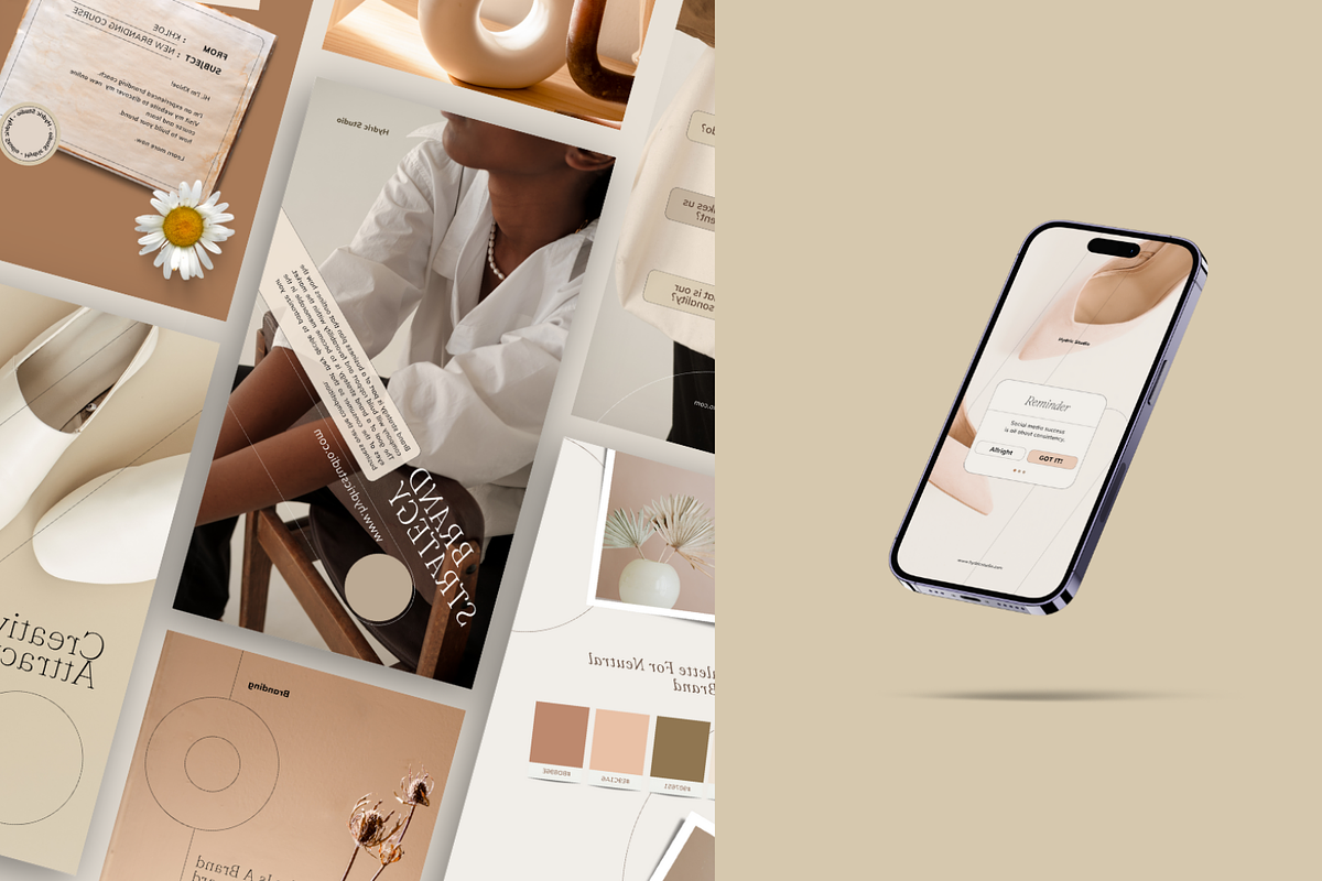 Instagram Coach | CANVA PS, a Social Media Template by Hydric Design (Photo 9 of 9)