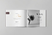 US Letter Horizontal Magazine Mockup, an Advertising Mockup by zippypixelstudio (Thumbnail 2 of 13)