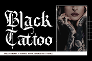 Timeless Medium - Blackletter Font, a Blackletter Font by 177Studio (Thumbnail 2 of 8)