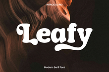Leafy Serif Font