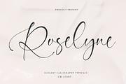 Roselyne Modern Signature Handwrite, a Handwritten Font by CreateBigSupply (Thumbnail 1 of 7)