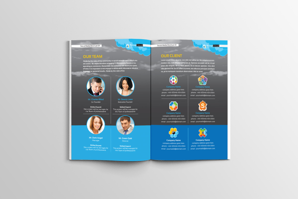 Brochure for Social Media Business, a Brochure Template by ContestDesign (Photo 6 of 6)