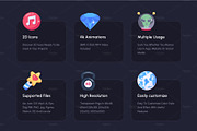 125 Game Animated Icons, a Duotone Icon by Vectors Market (Thumbnail 2 of 7)
