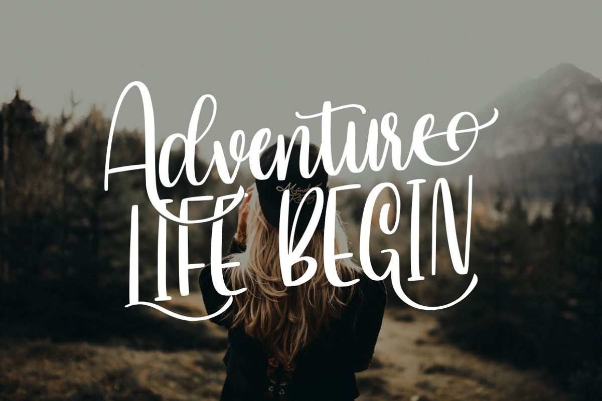 Betterlove - Handlettering Font preview 4