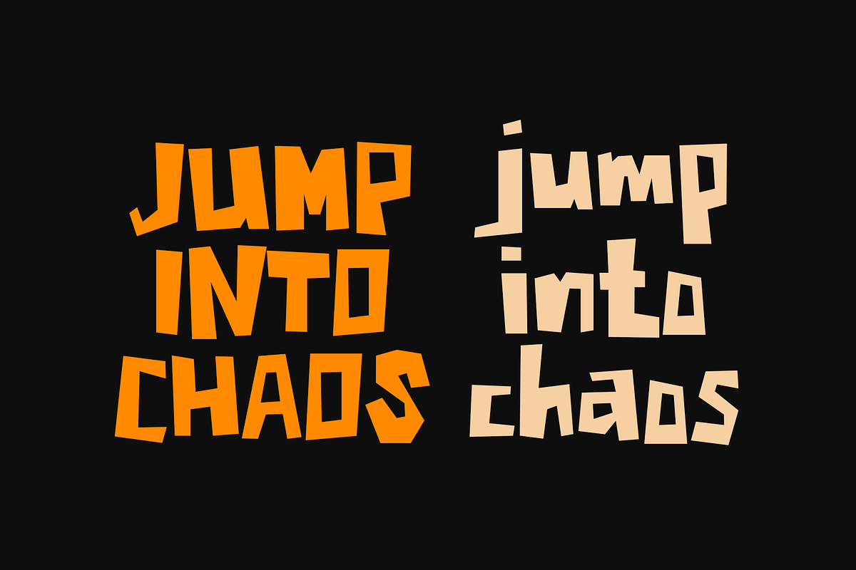 Cutzilla – Playful Display Font, a Font by alphArtype (Photo 6 of 10)
