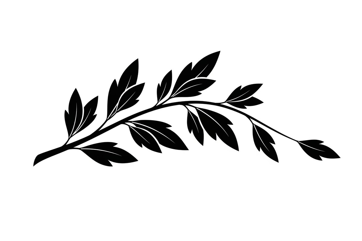 Botanical Leaf Silhouette Bundle, an Illustration by yasushie (Photo 40 of 51)