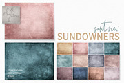 Santorini Sundowners, a Texture Graphic by rileyBgraphics (Thumbnail 1 of 8)