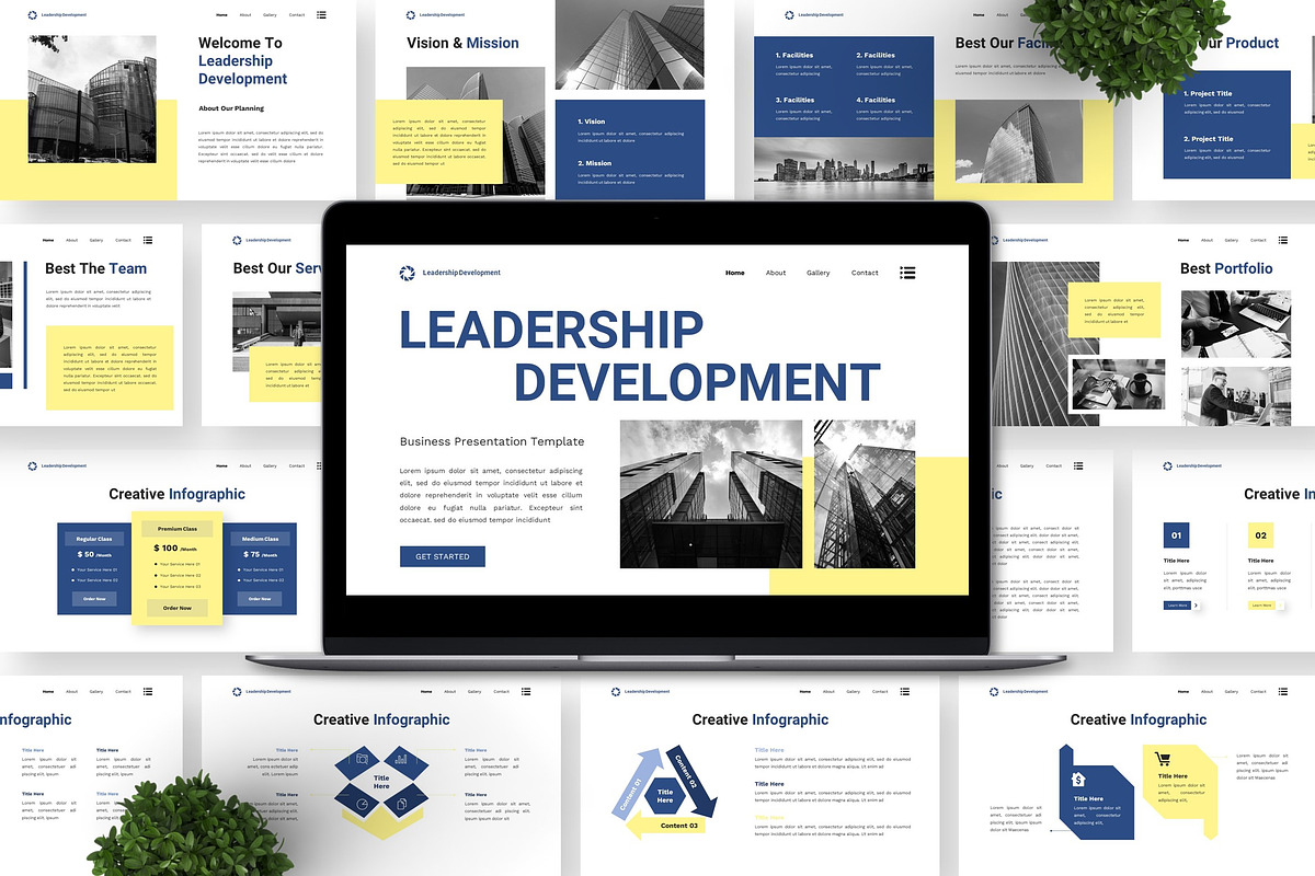 Leadership Development - Business, a Presentation Template by Deepslide Studio (Photo 6 of 6)