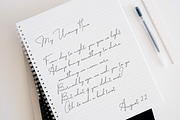 Signature One - Handwritten Font, a Script Font by Attractype (Thumbnail 8 of 9)