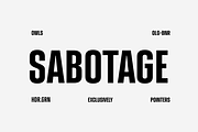 Highman;  Bold CondensedFont, a Sans Serif Font by Eko Bimantara (Thumbnail 2 of 8)