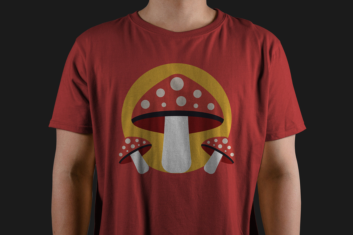 Mushroom logo design symbols, a Decorative Illustration by Noires (Photo 3 of 6)