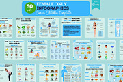Health & Fitness Bundle -Canva Posts, a Social Media Template by Viral Content Design (Thumbnail 6 of 19)