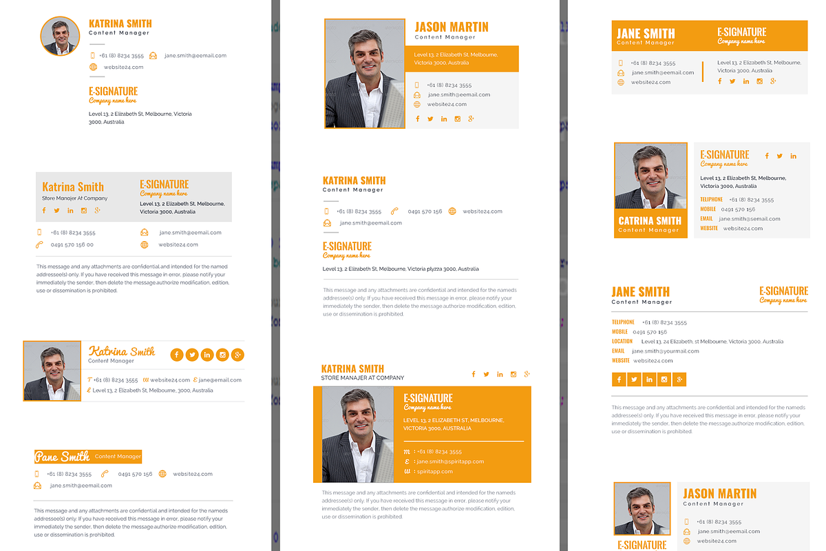 R35 HTML Responsive E-Signature, an Email Template by QuickArtisan (Photo 24 of 27)