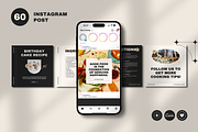 120 Food Instagram Template Canva, a Social Media Template by Branding Victory STD (Thumbnail 4 of 9)